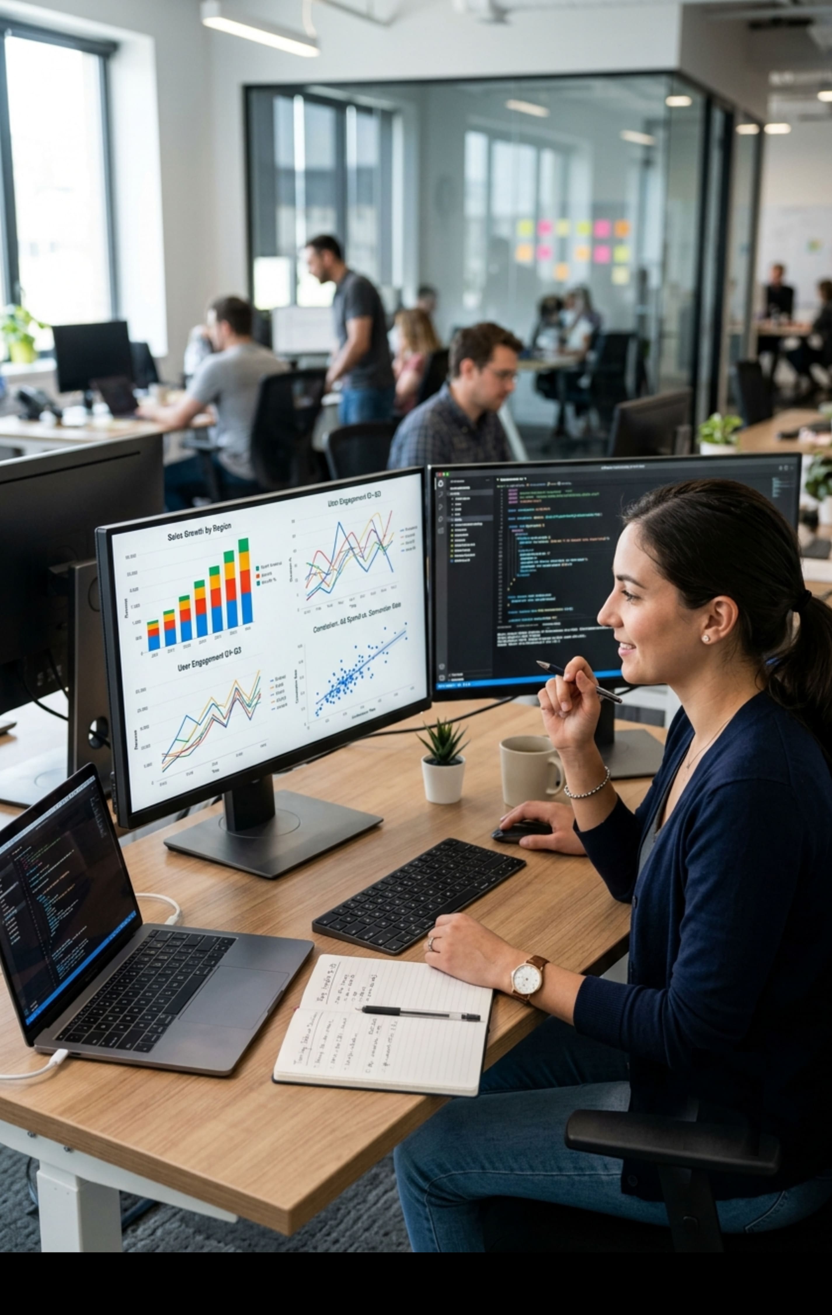 Data analytics dashboard